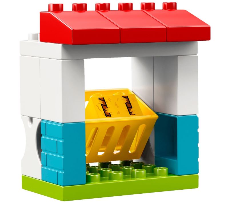 Конструктор из серии Lego Duplo - Конюшня на ферме  